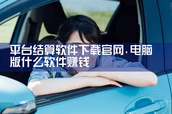 平台结算软件下载官网