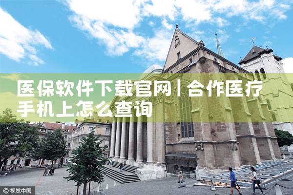 医保软件下载官网