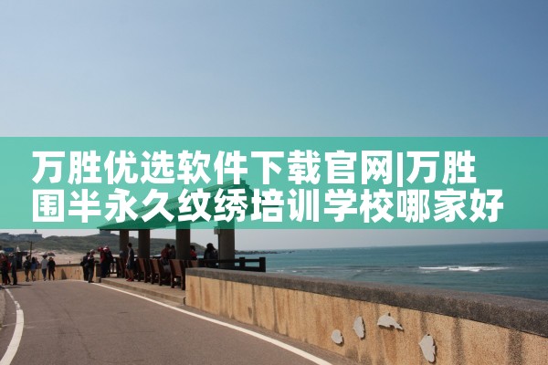 万胜优选软件下载官网