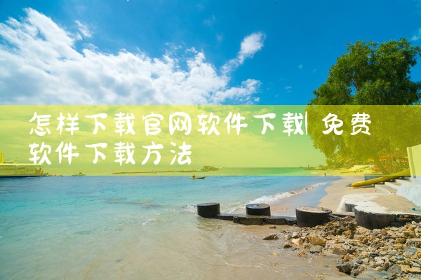 怎样下载官网软件下载